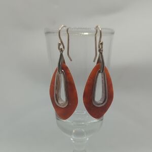 ⭐Elegant Orange Drop Earrings